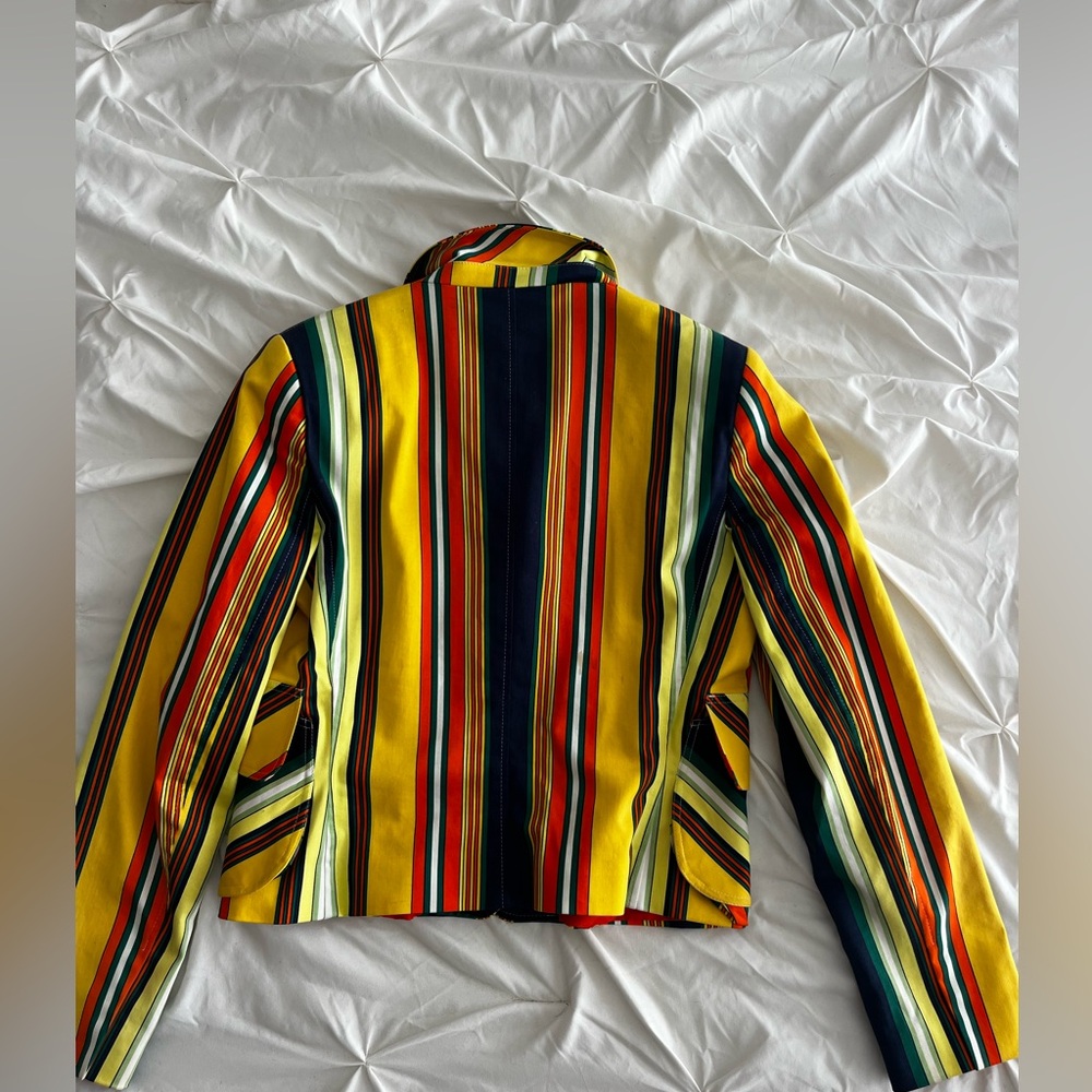 Multicolor Striped Jacket - Picture 3 of 3